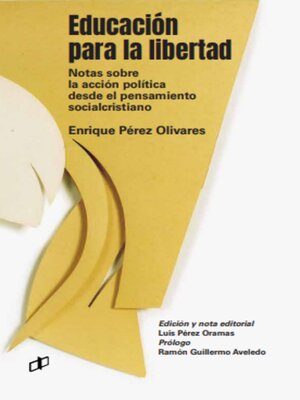 cover image of Educación para la libertad